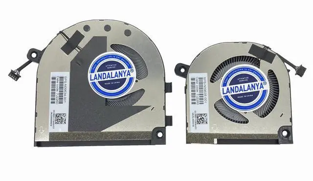Main image of LANDALANYA New CPU and GPU Cooling Fan for HP Envy X360 15-EY 15-EY0013DX 15-EY0023DX TPN-C157 15-EW 15-EW0013DX 2-in-1 Series EG50060S1-C610-S9A N09634-001 EG50040S1-CT00-S9A N09635-001 DC5V Fan