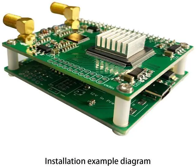 Alt view image 3 of 5 - AURSINC Radioberry Juice USB Board, Compatible with Radioberry, USB-to-PC, Support Console SDR (v3) / Thetis SDR/Spark SDR/Pihpsdr Windows or Linux for Software Defined Radio (SDR)