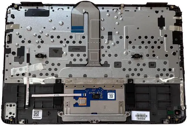 Alt view image 2 of 5 - LTPRPTS Replacement Laptop Upper Case Palmrest Keyboard Touchpad Assembly Part Non-WFC for HP Chromebook X360 11 G3 EE L92215-001 Black