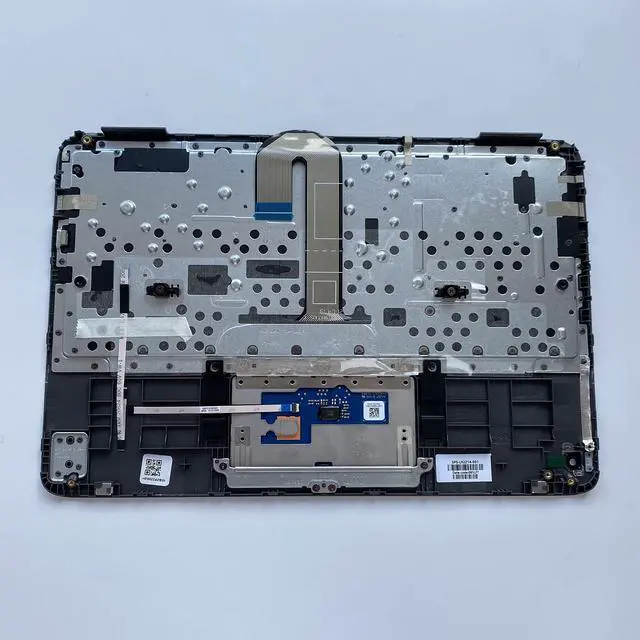 Alt view image 5 of 5 - LTPRPTS Replacement Laptop Upper Case Palmrest Keyboard Touchpad Assembly Part Non-WFC for HP Chromebook X360 11 G3 EE L92215-001 Black