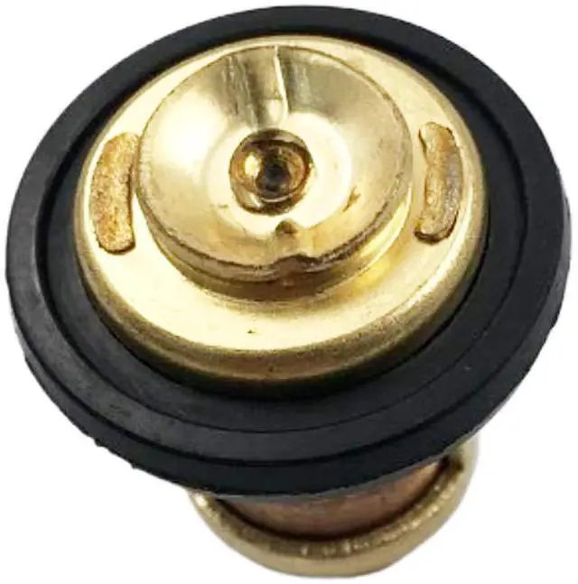 Alt view image 2 of 5 - DEVMO 75692Q2 Thermostat Kit Compatible with Mer-cury Marine 135HP 150HP 175HP 200HP V6 143 Degree Compatible with GLM 13340, 2 PCS