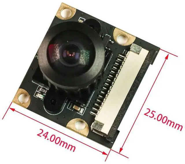 Alt view image 4 of 5 - XICOOLEE IMX219-160 Camera Module for Jetson Nano Adopts IMX219 Sensor 8 MP Fixed-Focus 160 Degree FOV 3296 * 2512 Resolution 30 fps 15P-1.0 MIPI Interface