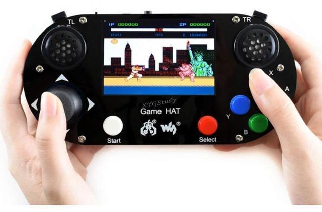 Main image of Game HAT Raspberry Pi Handheld Game Console Kit Portable Video Classic Gaming Console with 3.5" 480×320 IPS Screen Display Monitor for Raspberry Pi A+/B+/2B/3B/3B+/4B/Zero/Zero W @XYGStudy
