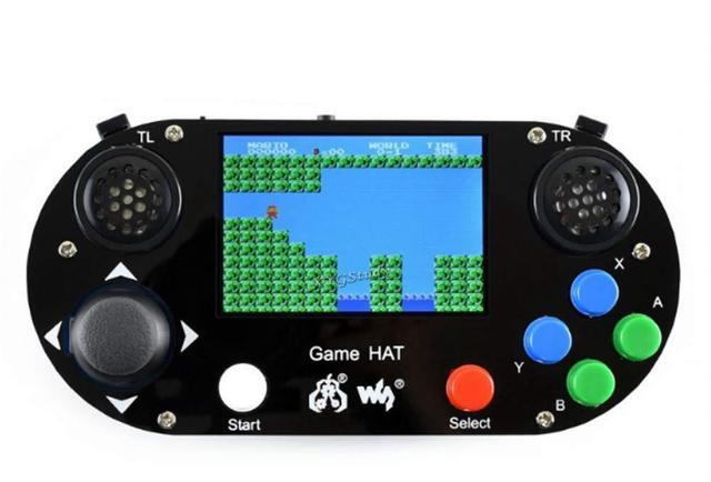 Alt view image 3 of 5 - Game HAT Raspberry Pi Handheld Game Console Kit Portable Video Classic Gaming Console with 3.5" 480×320 IPS Screen Display Monitor for Raspberry Pi A+/B+/2B/3B/3B+/4B/Zero/Zero W @XYGStudy