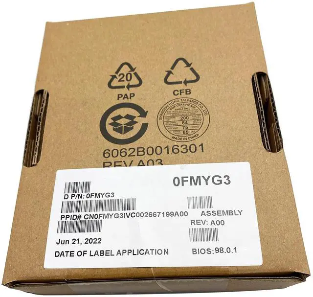 Alt view image 4 of 5 - BestParts New Trusted Platform Module TPM 2.0 Compatible with Dell PowerEdge R240 R440 R540 R640 R740 T440 T640 Server FMYG3