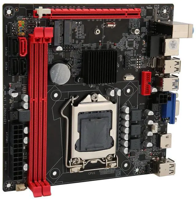 Main image of Desktop Motherboard, 2 x DDR3 LGA1155 Motherboard, Multiphase Power PCIe 16X VGA Port Multiphase Power SATA3.0 Motherboard, PC Replacement