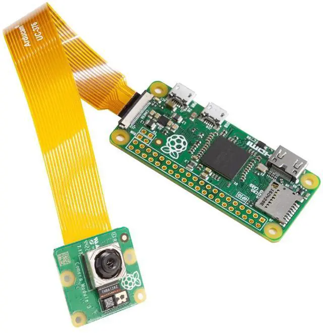 Alt view image 4 of 5 - Arducam for Raspberry Pi Camera Module 3, 12MP IMX708 75°(D) Autofocus Pi Camera V3 with Acrylic Case, 15-22pin FFC Cable