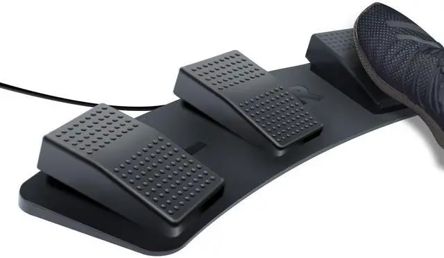 Main image of PCsensor Foot Pedal PC Triple Foot Switch Programmable Keyboard Customized Hotkey Video Game Office Equipment Control HID