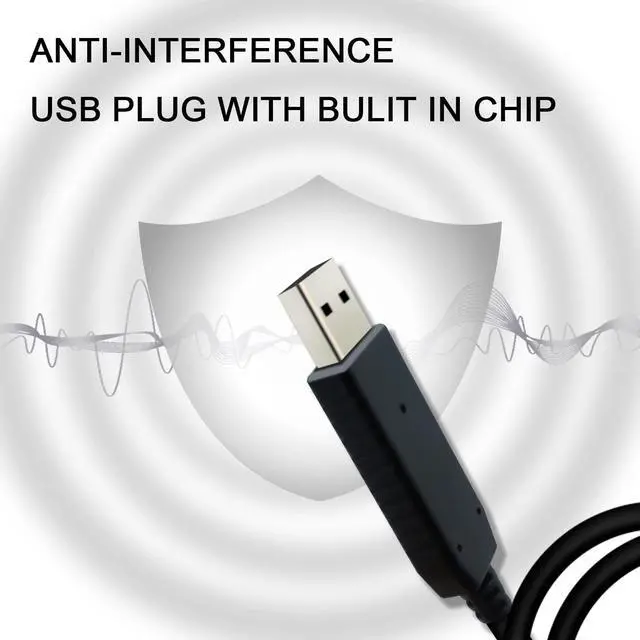 Alt view image 4 of 5 - PCsensor Foot Pedal PC Triple Foot Switch Programmable Keyboard Customized Hotkey Video Game Office Equipment Control HID