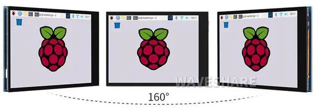 Alt view image 5 of 5 - waveshare 2.8inch DPI LCD for Raspberry Pi 5/ 4B/Raspberry Pi 3B+/3B/2B/Raspberry Pi Zero W/Zero WH/Zero 2W/ Zero 2WH, 480×640 Pixel IPS Capacitive Touch Screen