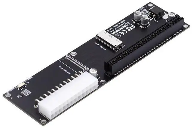 Main image of chenyang Oculink SFF-8611/8612 8i to PCI-E 16X PCI Express Expansion Card Adapter with ATX 24Pin Power for External Graphics Card & SSD