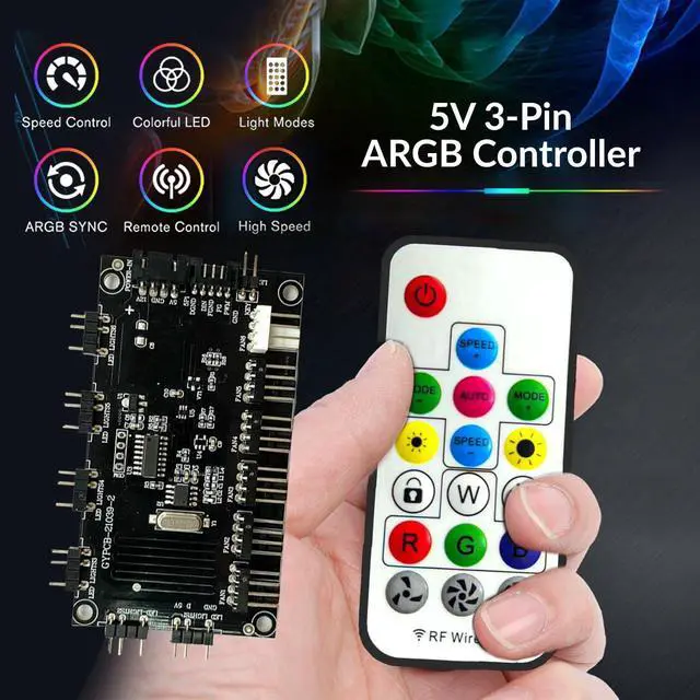 Alt view image 2 of 5 - Dracaena.io AIO CPU Cooler, Color Change Remote, 360mm Radiator, ARGB PWM Fans Quiet Less Than 27DBA, Compatible with AMD AM5/AM4-Intel LGA 1700/1200/115X, Leakproof Technology, High Flow Pump, White