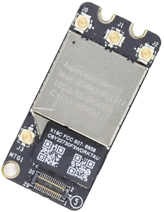 Alt view image 2 of 3 - Willhom Airport Bluetooth Wireless WiFi Network Card BCM94331PCIEBT4CAX BCM94331PCIEBT4 Replacement for MacBook Pro Unibody (Early 2011-Mid 2012) A1278 A1286 A1297