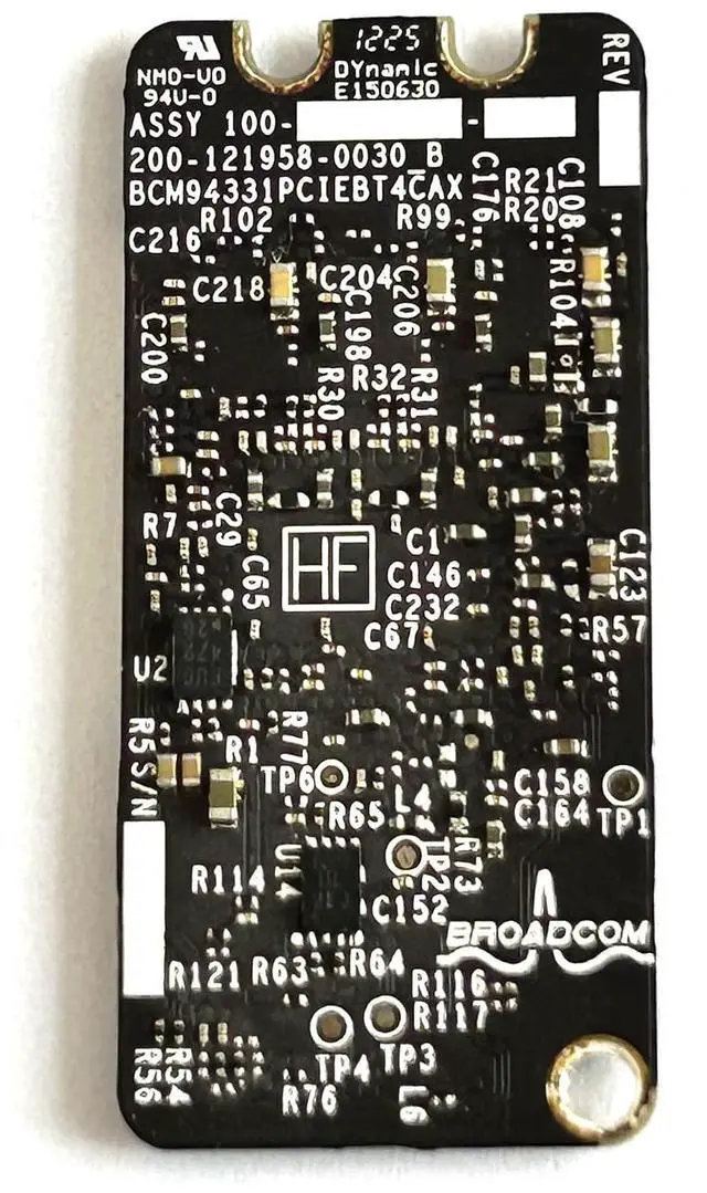 Alt view image 3 of 3 - Willhom Airport Bluetooth Wireless WiFi Network Card BCM94331PCIEBT4CAX BCM94331PCIEBT4 Replacement for MacBook Pro Unibody (Early 2011-Mid 2012) A1278 A1286 A1297