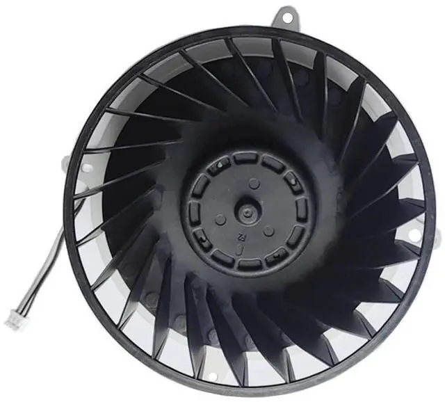 Alt view image 2 of 2 - TXLIMINHONG New Compatible CPU Cooling Fan for Sony Playstation 5 PS5 Series KSB1212HGG4E 23 Blades Fan General 17 Blades G12L12MS1AH-56J14(B) NB224163T04927 DC12V 2.15A