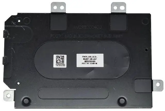 Alt view image 3 of 5 - HUANMEFANG Replacement New SATA Interposer Board D3P25 LS-J106P to NVMe M.2 SSD Hard Drive SSD-3 and SSD-4 with 2.5 inch HDD Bracket R24Y6 and HDD Cable 02JH8P 05F1WR for Dell Alienware Area-51m R2