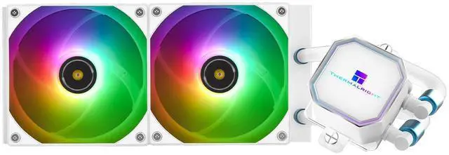Main image of Thermalright Frozen Prism 240 White ARGB AIO Water Cooler,Liquid CPU Cooler, 2×120mm PWM Fans Water Cooling System,1850RPM High Speed,Compatible with AMD/AM4/AM5 & Intel LGA1150/1151/1200/2011/1700