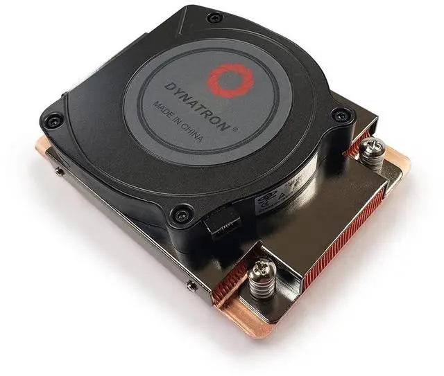 Main image of Dynatron A42 1U Copper with Skived Fin Heatsink and Side Blower for AMD AM4/AM5 Socket