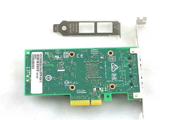 Alt view image 5 of 5 - 10gb PCIE x4/x8/x16 Ethernet Converged Network Adapter X550T2 Copper Dual RJ45 Port LAN Card NIC Compatible with Intel X550T2 10GBase-T X550AT Server Support Windows Server/Windows/Linux/VMware ESXi