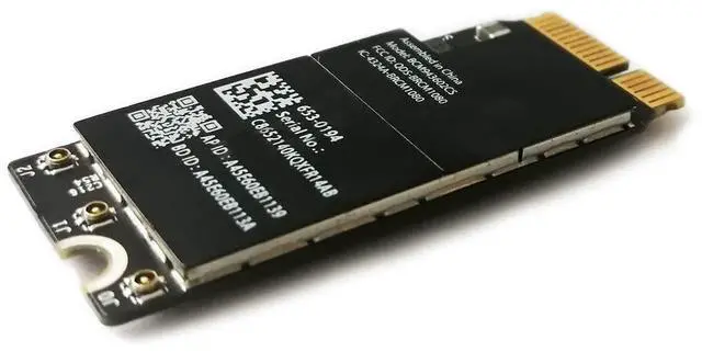 Main image of Bluetooth 4.0 Bt Wireless WiFi Airport Card BCM943602CS Replacement for MacBook Pro Retina 13" 15" A1398 A1502 653-0194 802.11AC Network Card (2015 Year)