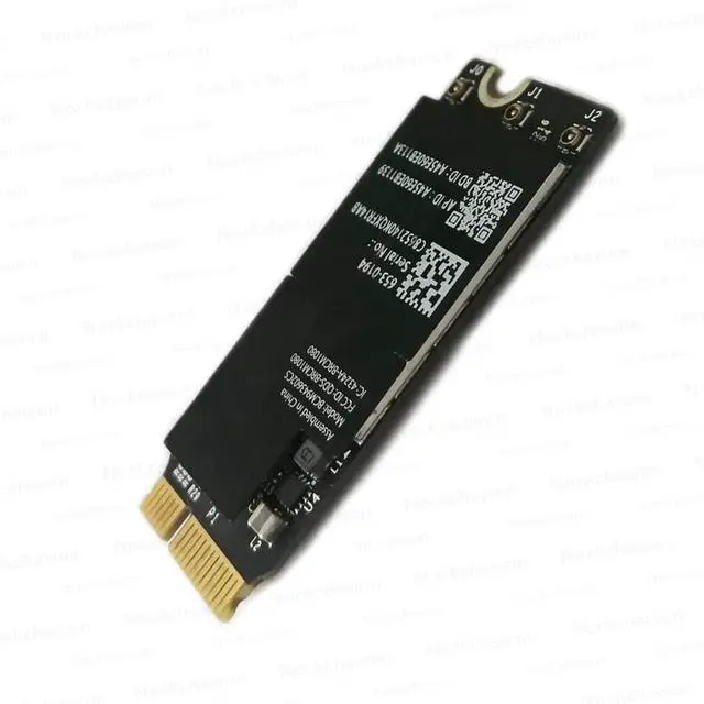 Alt view image 5 of 5 - Bluetooth 4.0 Bt Wireless WiFi Airport Card BCM943602CS Replacement for MacBook Pro Retina 13" 15" A1398 A1502 653-0194 802.11AC Network Card (2015 Year)