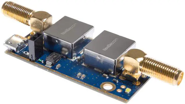 Main image of NooElec SAWbird+ GOES Barebones - Premium Saw Filter & Cascaded Ultra-Low Noise LNA Module for NOAA (GOES/LRIT/HRIT/HRPT) Applications. 1688MHz Center Frequency
