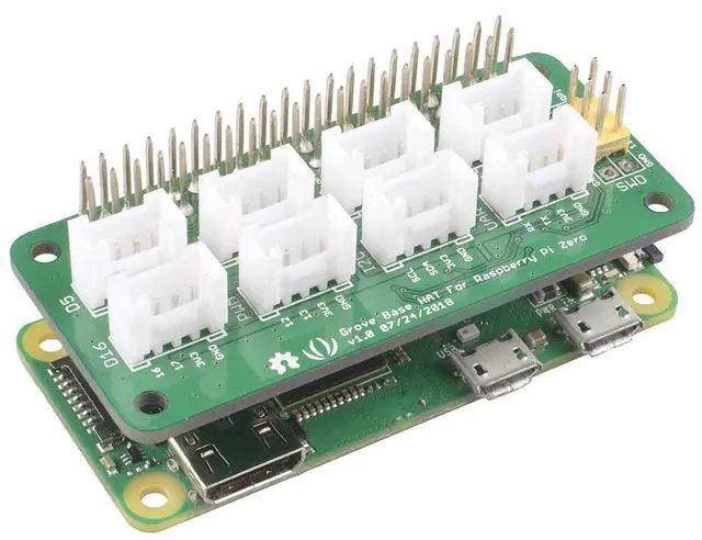 Alt view image 4 of 5 - NGW-1pc Grove Base Hat for Raspberry Pi Zero