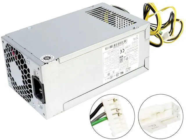 Alt view image 2 of 5 - LXun Upgraded L08261-004 180W PCH023 Power Supply Compatible with HP ProDesk G5 Pavilion 590-p0XXX 590-P0097CB PCG003 HK280-85PP L70042-004 L08261-006 901763-001 Entl18 SFF Power Supply