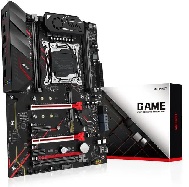 Main image of MACHINIST X99 Computer Motherboards, LGA 2011-V3 (Intel Core i7 5th/6th Gen) ATX Server Motherboard with VRM Fan (PCIe 3.0, Dual M.2, SATA 6Gb/s, DDR4, Gigabit Ethernet) for Intel XEON E5 V3/V4 series