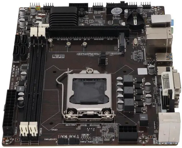 Main image of Luqeeg CPU Motherboard, B85 Desktop Computer Motherboard, 2 x DDR3 1600/1333/1066 MHZ, M.2 Hard Disk 1150 Pin CPU Interface Card
