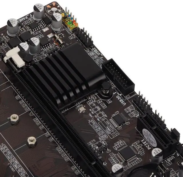 Alt view image 5 of 5 - Luqeeg CPU Motherboard, B85 Desktop Computer Motherboard, 2 x DDR3 1600/1333/1066 MHZ, M.2 Hard Disk 1150 Pin CPU Interface Card