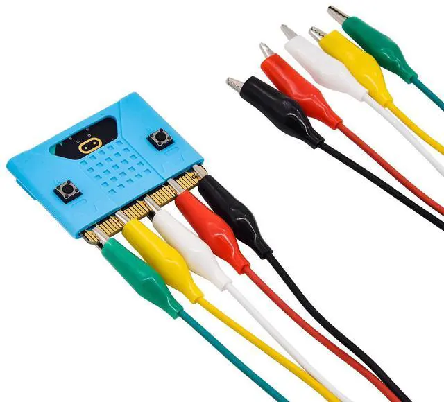Alt view image 5 of 5 - KEYESTUDIO Basic Starter Kit for BBC Micro bit V2, Graphical Programming Built-in Compass, Buttons, LED Matrix Display + Battery Holder & USB Cable for Microbit