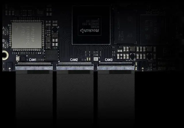 Alt view image 5 of 5 - Khadas SingleBoard Computer Edge2 RK3588S ARM PC, with 8-core 64-bit CPU, ARM Mali-G610 MP4 GPU, 6 Tops AI NPU, Wi-Fi 6, Bluetooth 5.0, 8K HD Display&Decoder, 4K UI & 4 Independent Displays 8+32GB