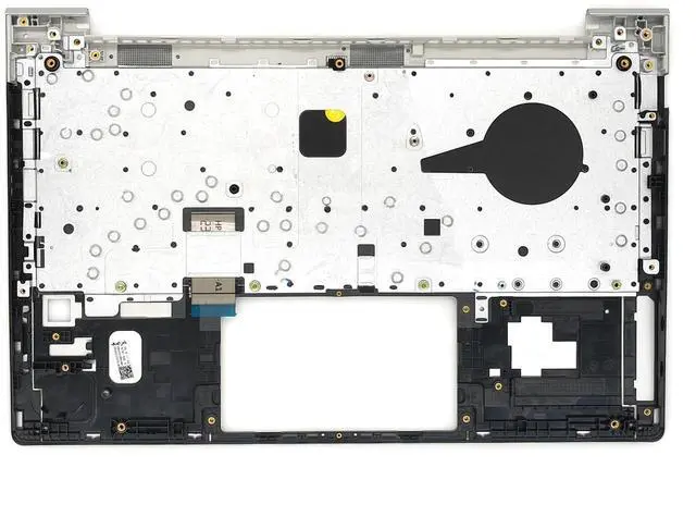 Alt view image 2 of 5 - Jxjslp Replacement Upper Case Palmrest for HP Probook 440 G8 445 445R G8 Series Laptop Non-Backlit Keyboard Assembly US Layout 14'' Notebook M23770-001 Silver