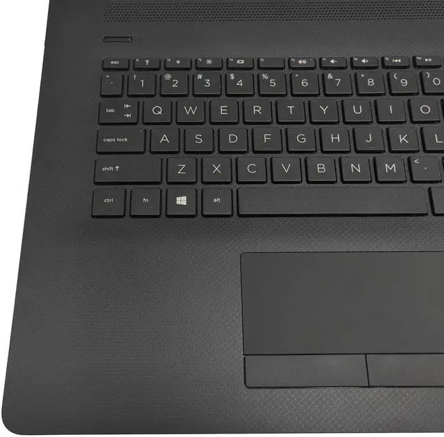 Alt view image 5 of 5 - Jxjslp Replacement Upper Case Palmrest for HP 17-by 17-CA 17T-by 17Z-CA Series Laptop Top Cover Keyboard Assembly with Non-PTP Function Touchpad L22751-001 L48409-001 Jet Black