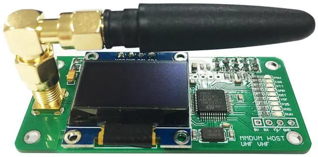 Alt view image 2 of 5 - Mokxihit MMDVM Hotspot Board Digital Voice Modem Support DMR DSTAR YSF P25 NXDN for Raspbery P Zero W 2w Pi 1 2 3 B Series Two Colors OLED(Board OLED)