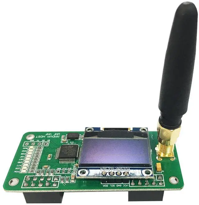 Alt view image 3 of 5 - Mokxihit MMDVM Hotspot Board Digital Voice Modem Support DMR DSTAR YSF P25 NXDN for Raspbery P Zero W 2w Pi 1 2 3 B Series Two Colors OLED(Board OLED)