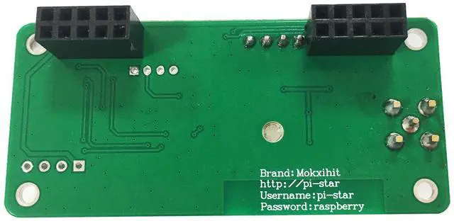 Alt view image 5 of 5 - Mokxihit MMDVM Hotspot Board Digital Voice Modem Support DMR DSTAR YSF P25 NXDN for Raspbery P Zero W 2w Pi 1 2 3 B Series Two Colors OLED(Board OLED)