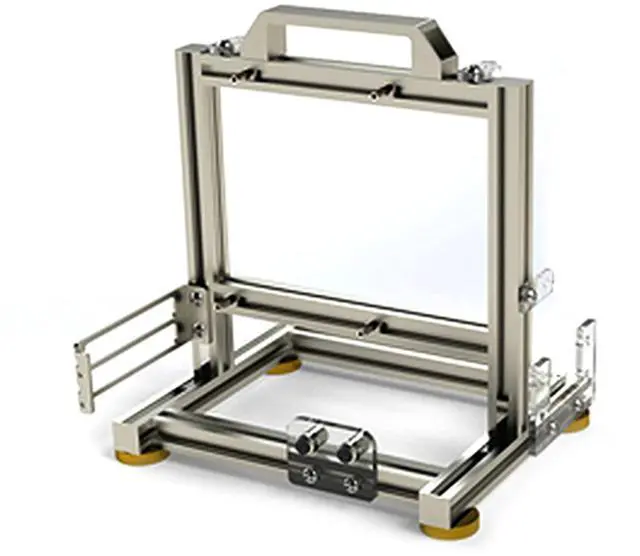 Main image of Aluminum Alloy Open Case Gaming Computer Chassis Desktop Bracket Water Cooling Box Mini Itx Personality Creativity