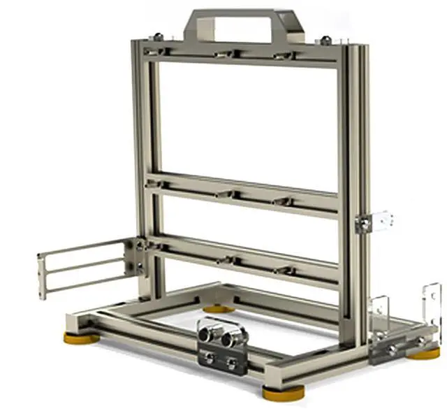 Main image of Aluminum Alloy Open Case Gaming Computer Chassis Desktop Bracket Water Cooling Box Matx Personality Creativity