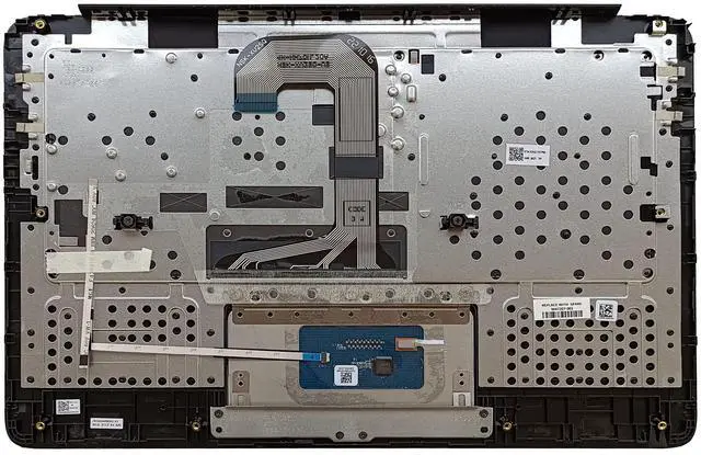 Alt view image 2 of 5 - LTPRPTS Replacement Laptop Upper Case Palmrest Non-Keyboard Touchpad Assembly Part for HP Chromebook 14 G7 CB E 14 G7 M47207-001 Black