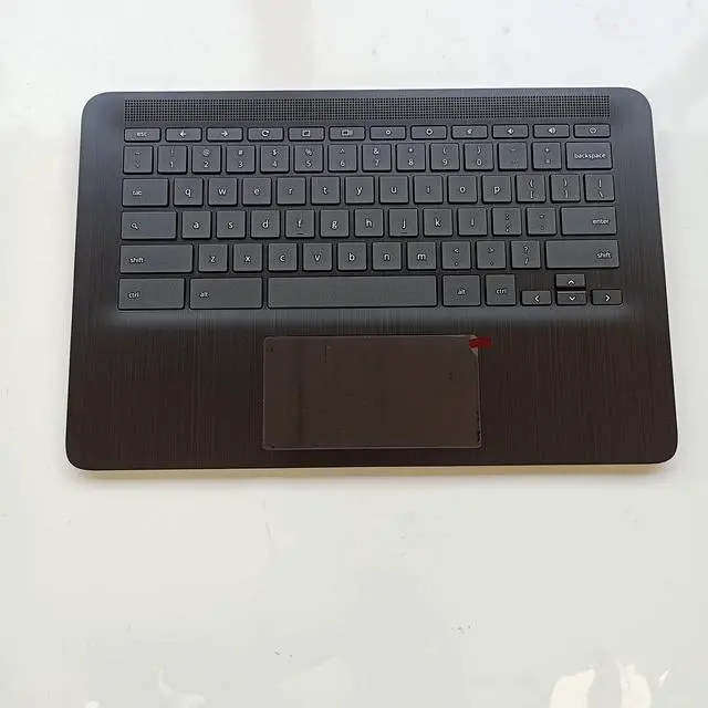 Alt view image 5 of 5 - LTPRPTS Replacement Laptop Upper Case Palmrest Non-Keyboard Touchpad Assembly Part for HP Chromebook 14 G7 CB E 14 G7 M47207-001 Black