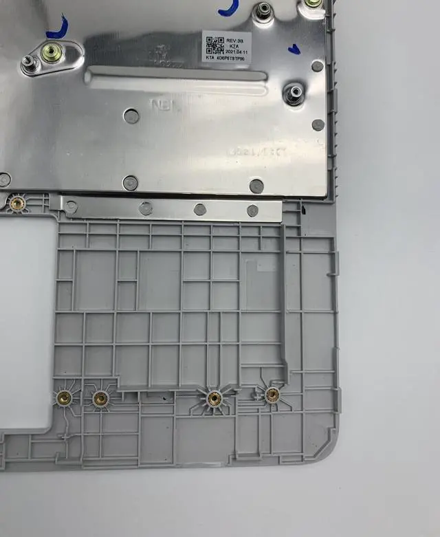 Alt view image 4 of 5 - LTPRPTS Replacement for HP 15T-DY 15Z-EF 15-DY 17-CA1022CY 15-EF 15S-EQ 15S-FQ 15S-FR Laptop Upper Case Palmrest Non-Backlit Keyboard Touchpad Assembly Part No Finger Print Reader M17184-001