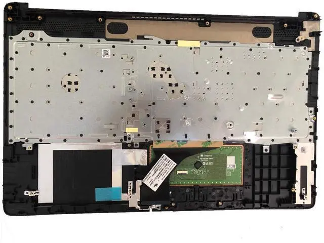 Alt view image 2 of 5 - Replacement for HP 15-DA 15-DB 15-DR 15-DA0053WM 15-DA0012DX 15-DA0073WM Trackpad AHS US 15.6" Laptop Upper Case Palmrest Non-Backlit Keyboard Touchpad Assembly Part L20386-001 AP29M000A00 Gray
