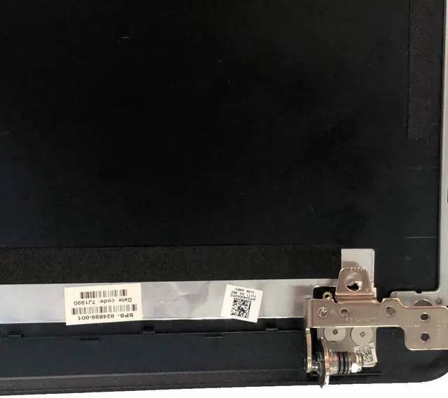 Alt view image 2 of 5 - New Replacement for HP 15-BS 15-BW 15Q-BU 15-BS015DX 15T-BR 15-bw0xx 15-bs0xx 15-bs1xx 15-bw011dx Laptop LCD Cover Back Rear Top Lid with Hinges 924899-001 L13909-001 AP204000260