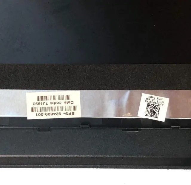 Alt view image 3 of 5 - New Replacement for HP 15-BS 15-BW 15Q-BU 15-BS015DX 15T-BR 15-bw0xx 15-bs0xx 15-bs1xx 15-bw011dx Laptop LCD Cover Back Rear Top Lid with Hinges 924899-001 L13909-001 AP204000260