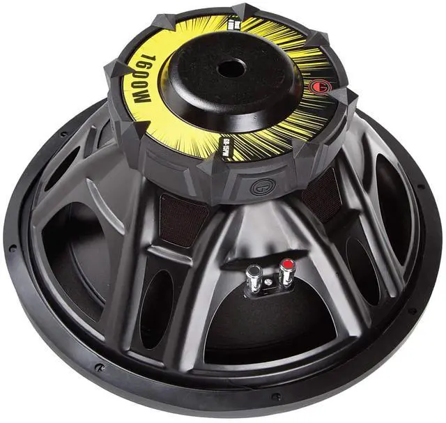 Alt view image 4 of 5 - Pair of Gravity 15 Inches Car Audio Subwoofer 3200 Watts Peak Power (1600x2) RMS Power 80 Watts Each with Dual Voice Configuration 4 Ohm Power (2 Woofers)