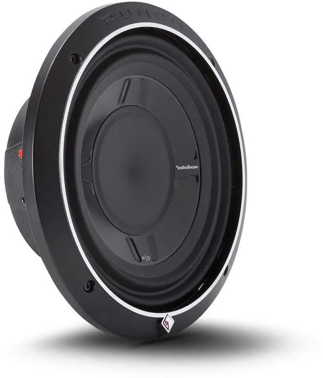 Alt view image 2 of 4 - Rockford Fosgate P3SD4-10 Punch P3S 10" 4-Ohm DVC Shallow Subwoofer