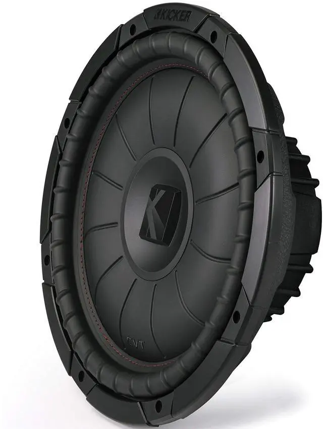 Alt view image 2 of 5 - Kicker CompVT 12-Inch (30cm) Subwoofer, SVC, 4-Ohm, 400W