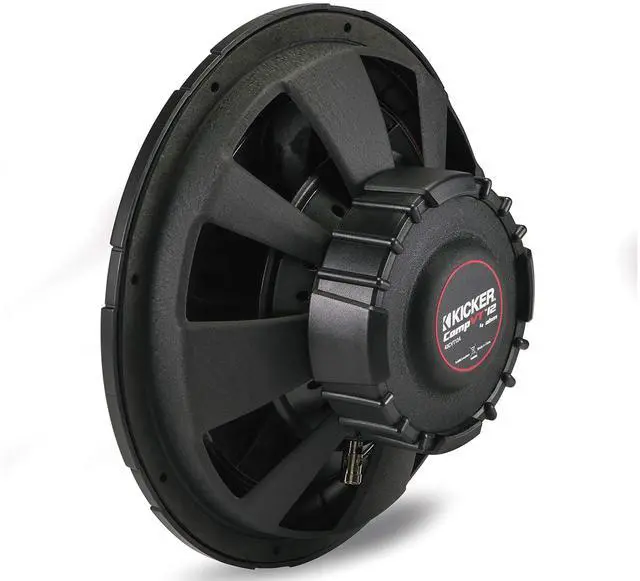 Alt view image 4 of 5 - Kicker CompVT 12-Inch (30cm) Subwoofer, SVC, 4-Ohm, 400W